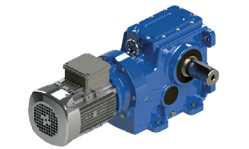 K series bevel-cylindrical gearboxes, manufacturer NRW