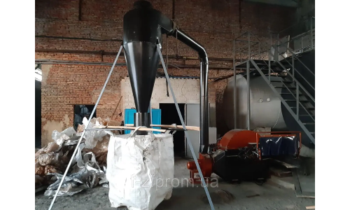 DK50 wood chipper for biofuel production