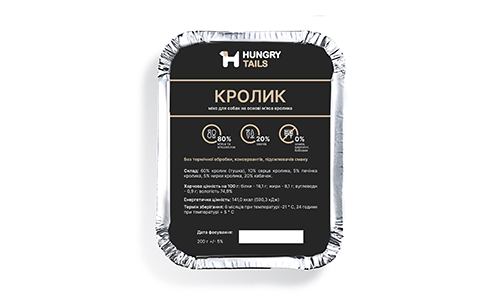 Кролик (микс на основе мяса кролика), купить корм для собак