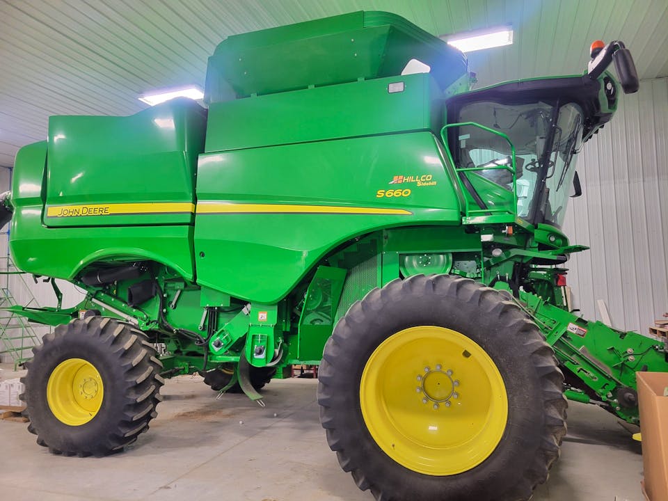Наклейки на комбайн John Deere S660, Хмельницкая область