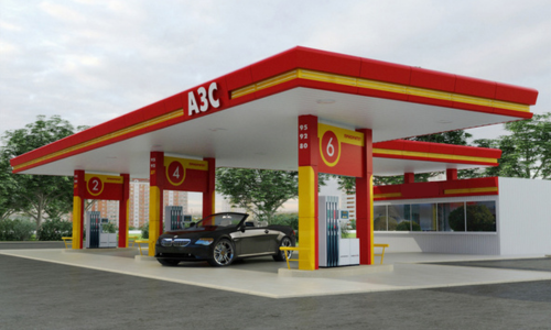 Construction and reconstruction of gas stations and oil storage facilities