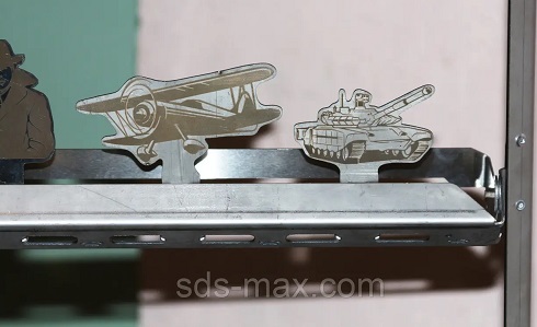 Мишени для тира с автоматическим поднятием без рикошета SDS