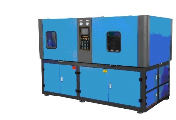 BX-2500 Автомат роздування ПЕТ пляшок з ручною подачею преформ