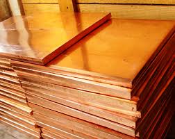 Copper plates M, M2, M3