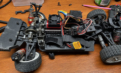 Battery repair for radio-controlled models