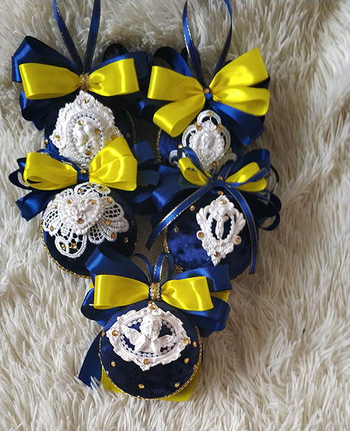 Buy New Year's toys made of velour, handmade 