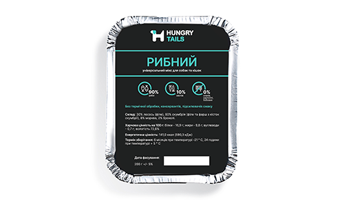 Натуральная видотиповая пища для собак рыбный микс, заказать с доставкой