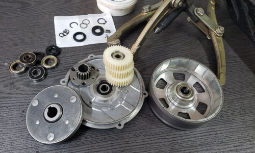 Repair of motor wheels for electric vehicles