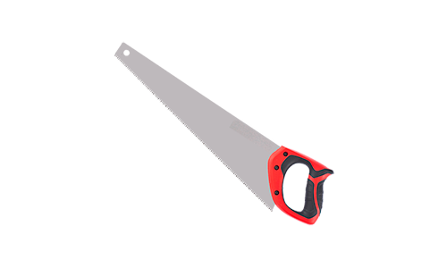 Hacksaw for cutting porous concrete