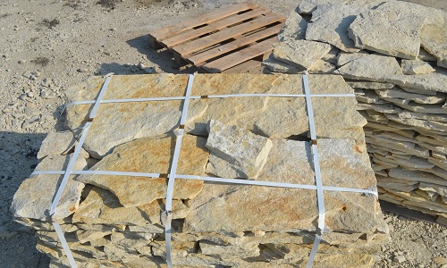 Sandstone slab for facade and cladding