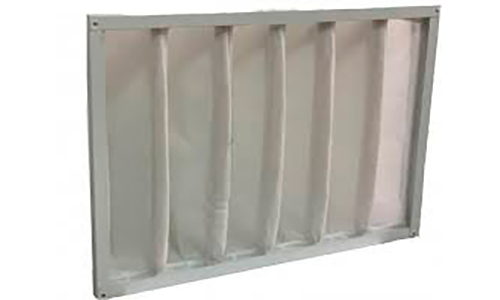 Pocket filter for supply and exhaust ventilation systems